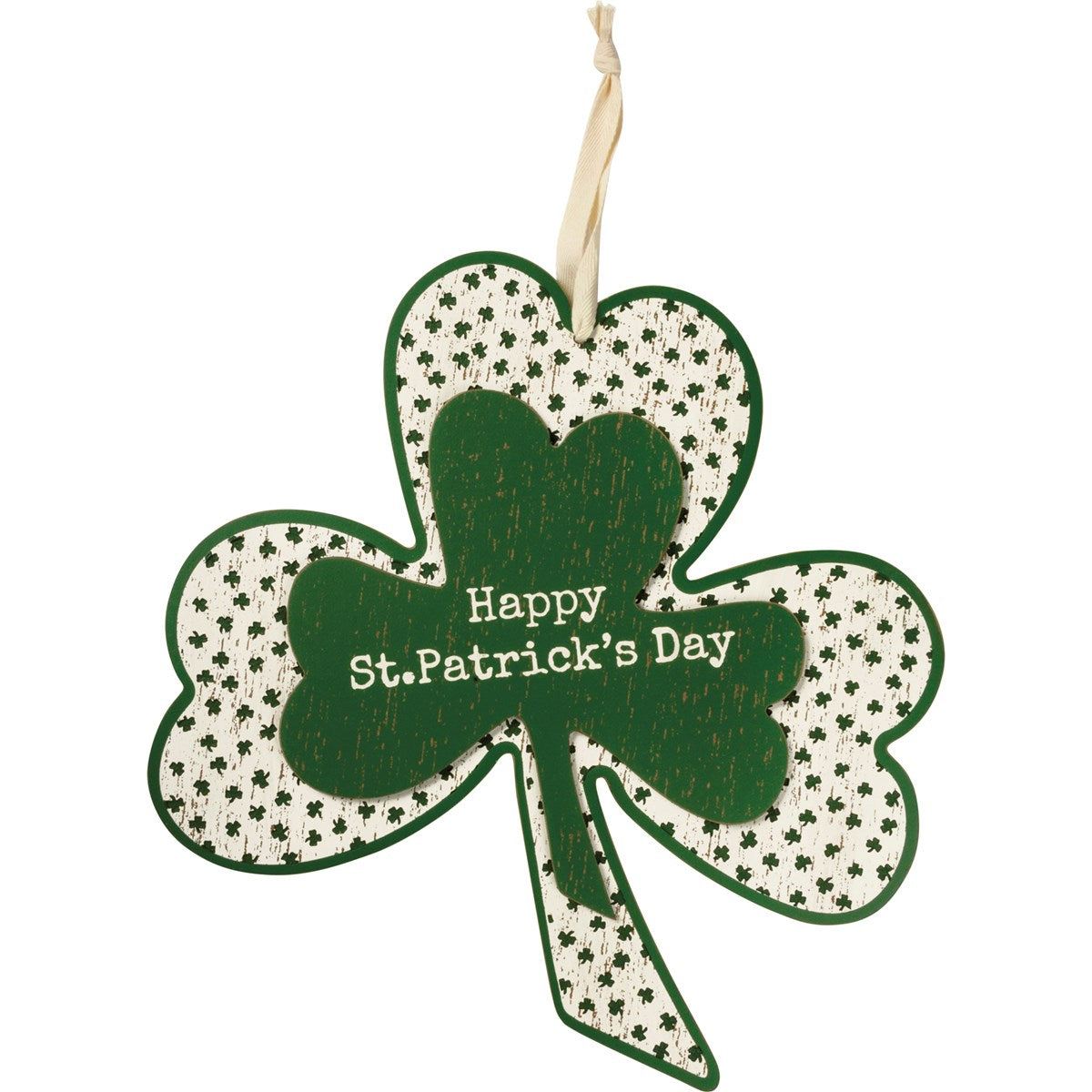 Primitives by Kathy Happy St. Patrick's Day Hanging Wall Decor