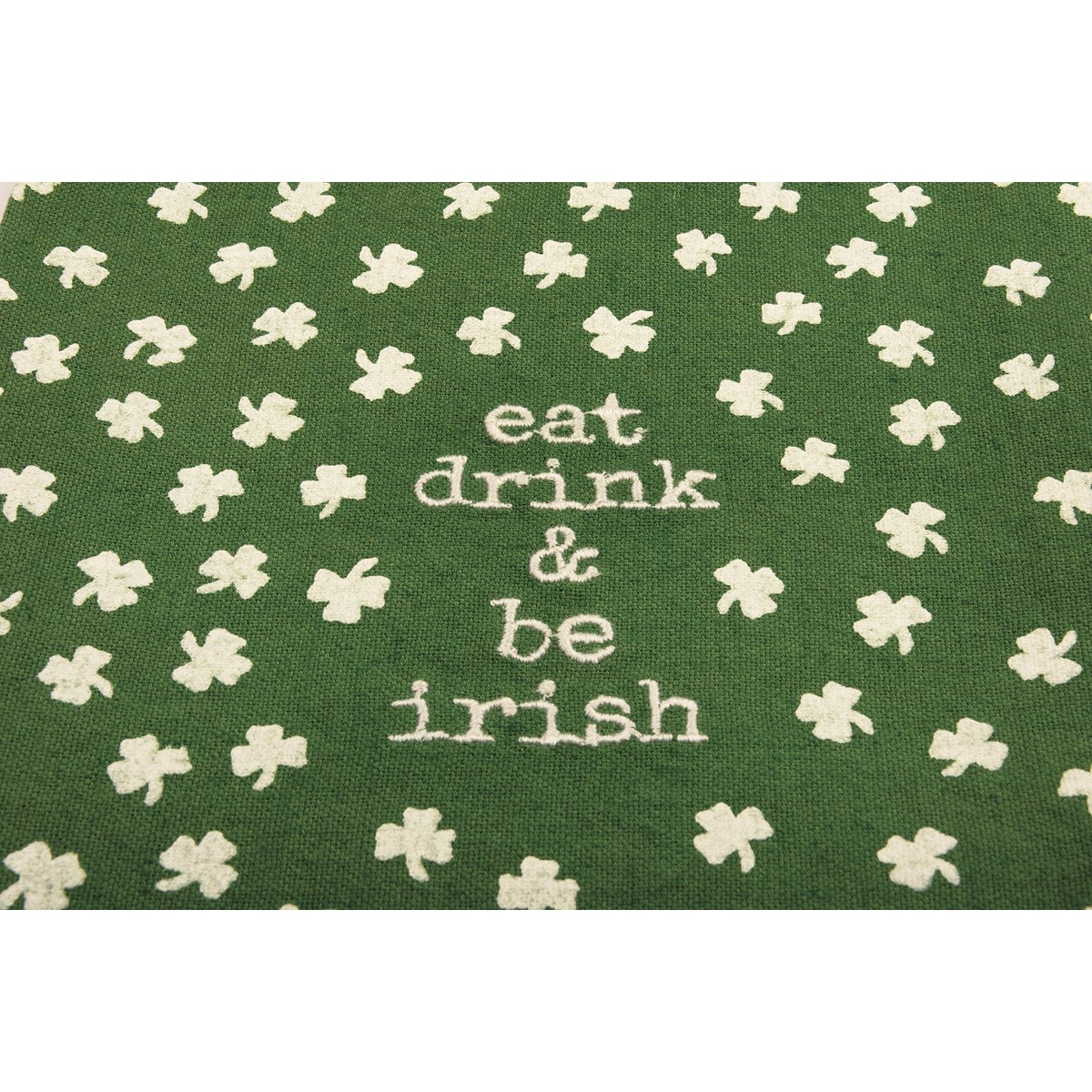 Primitives By Kathy Eat Drink & Be Irish Kitchen Towel - 20" x 26"