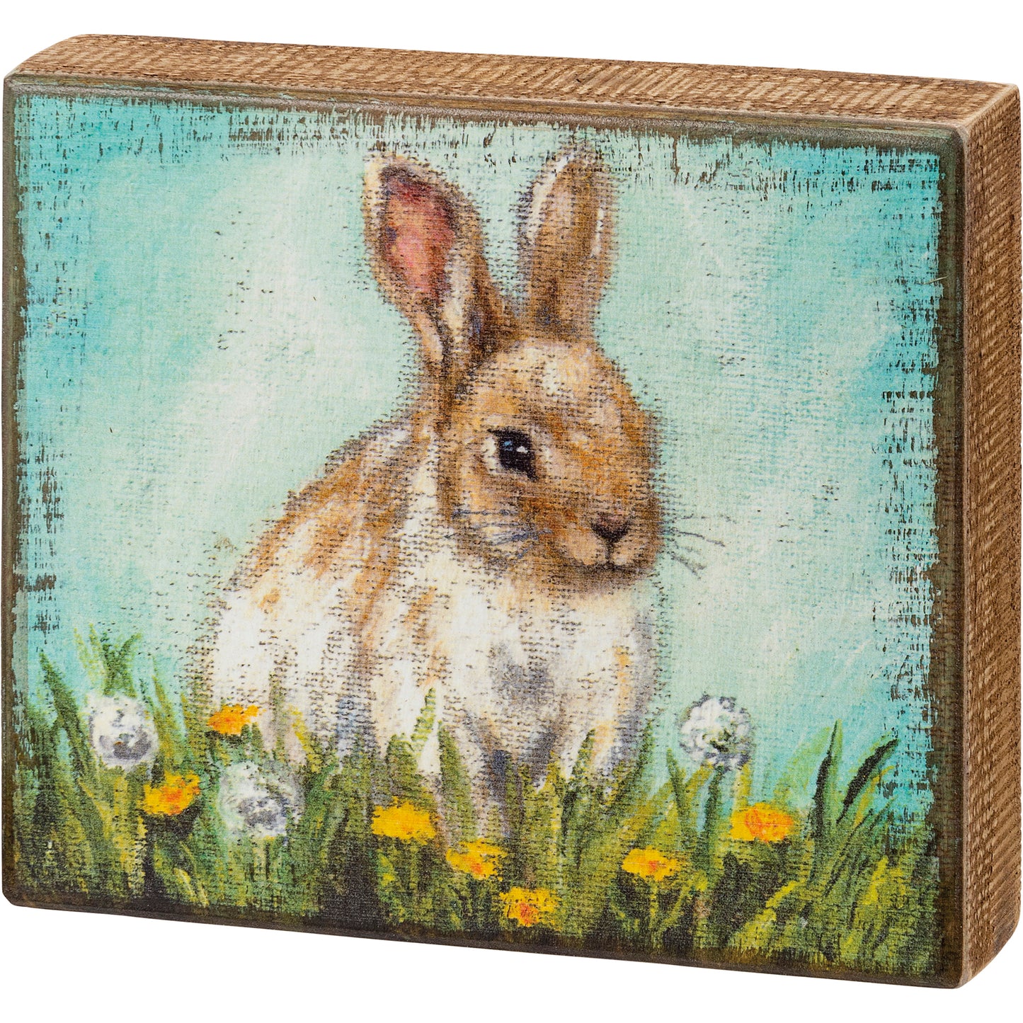 Primitives by Kathy Bunny Easter Box Sign