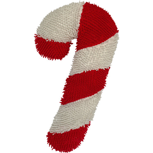 PetLou Christmas Twisted Candy Cane Dog Toy - 10"