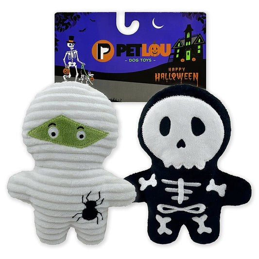 Petlou Pals-Mummy & Bone Dog Toys - 7"