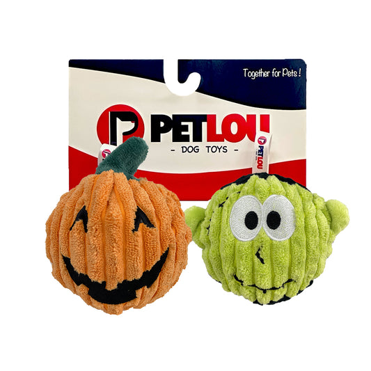 Petlou Pumpstein EZ Squeaky Ball Twin Pack - Set of 2 (4-inch)