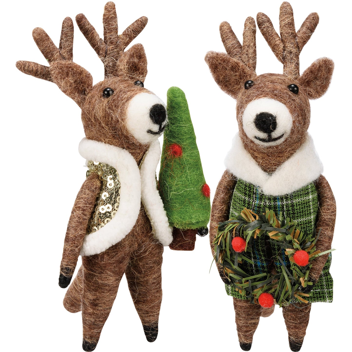 Primitives by Kathy Christmas Deer Critter Set