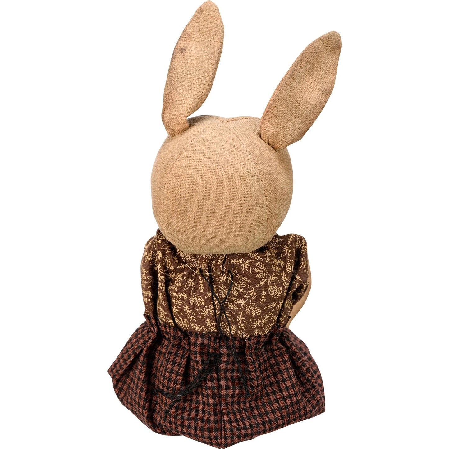 Primitives by Kathy Easter Rabbit With Egg Doll Decor