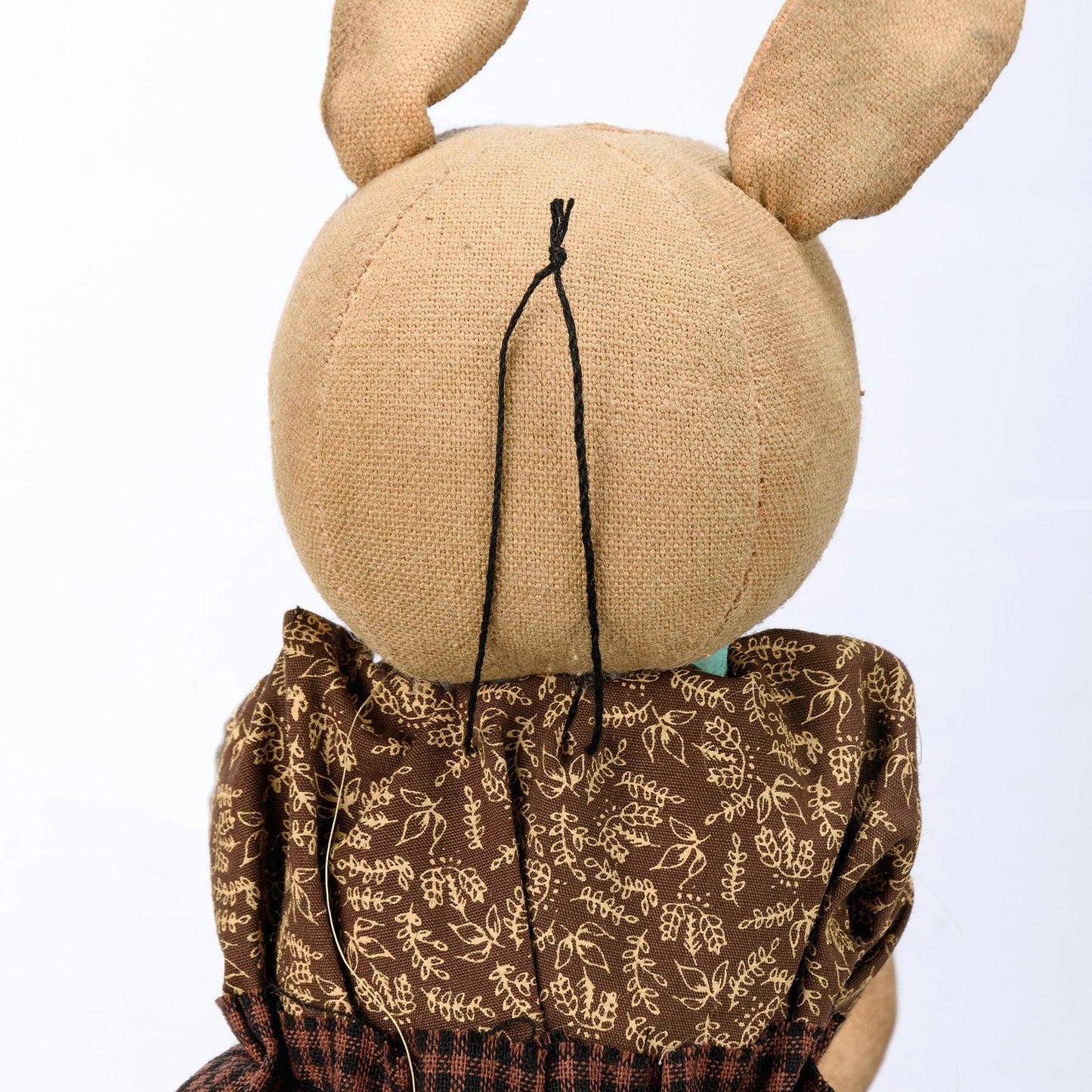 Primitives by Kathy Easter Rabbit With Egg Doll Decor