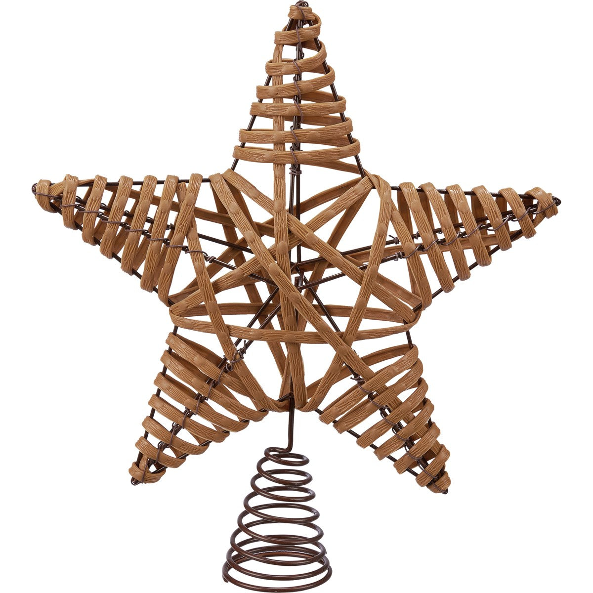 Primitives by Kathy Natural Star Christmas Tree Topper