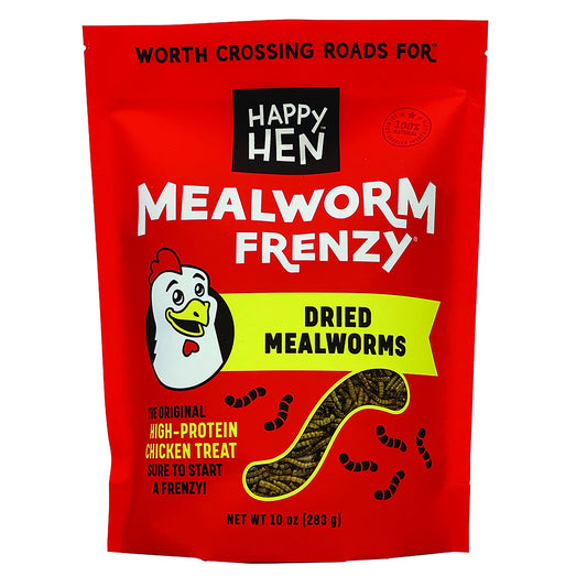 Happy Hen Treats Mealworm Frenzy - 10 Ounce