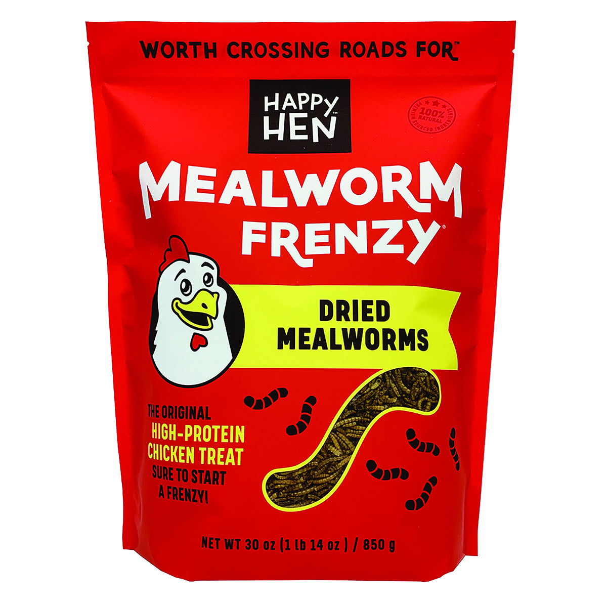 Happy Hen Treats Mealworm Frenzy - 30 Ounce