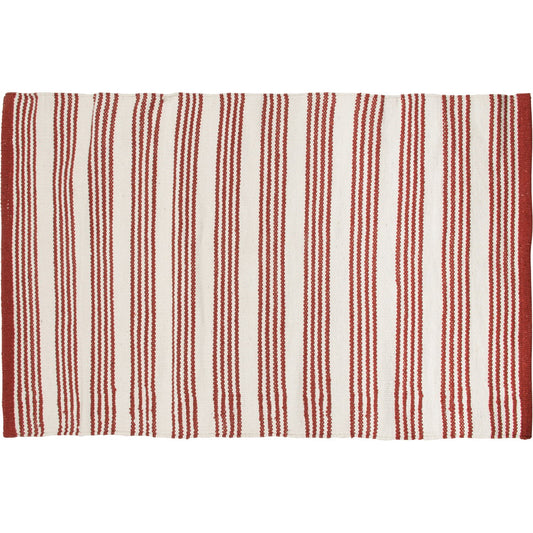 Primitives by Kathy Red Stripe Layering Rug Indoor/Outdoor