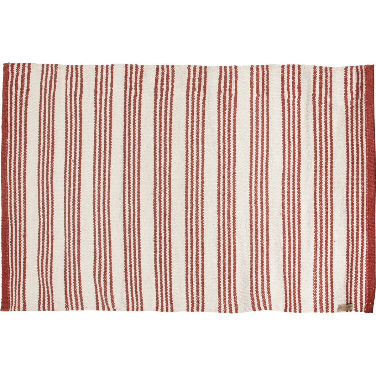 Primitives by Kathy Red Stripe Layering Rug Indoor/Outdoor