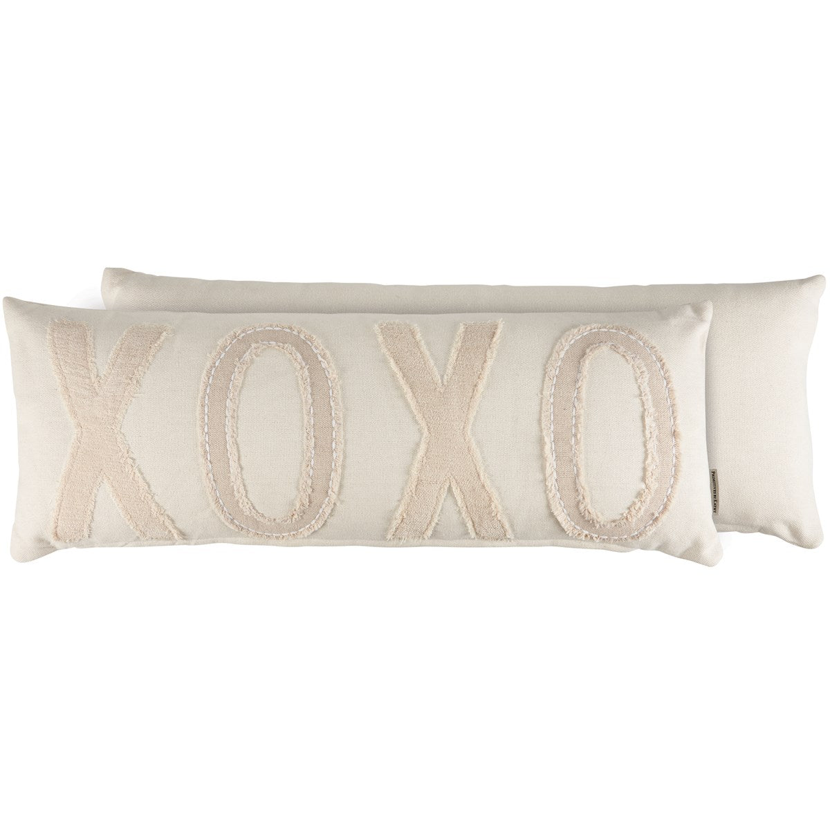 Primitives by Kathy XOXO Valentine's Pillow - 30" x 10" (Cream)