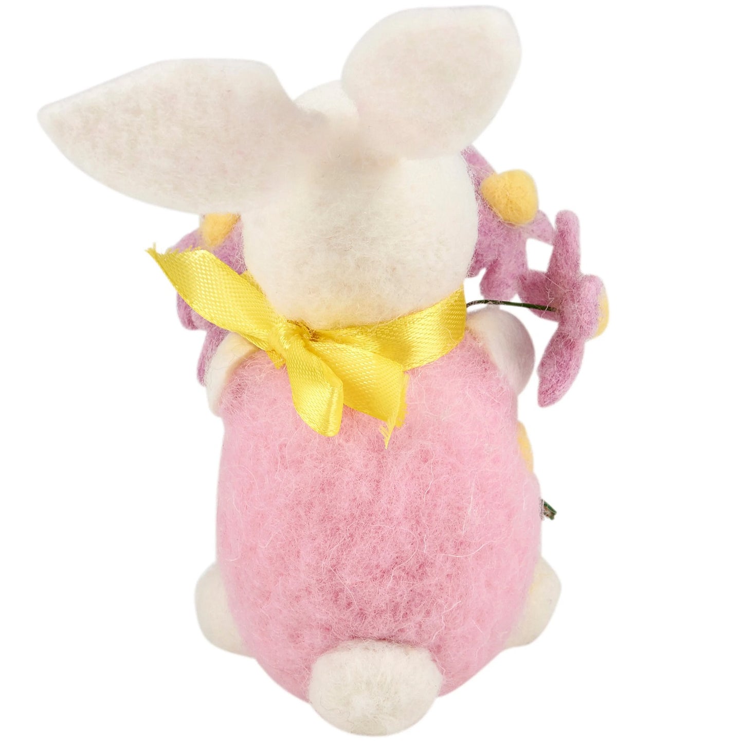 Primitives by Kathy Bunny With Bouquet Critter