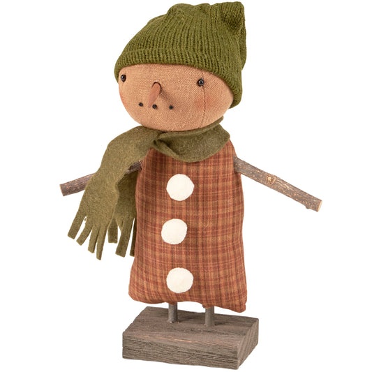 Primitives by Kathy Isabella Snowman Doll