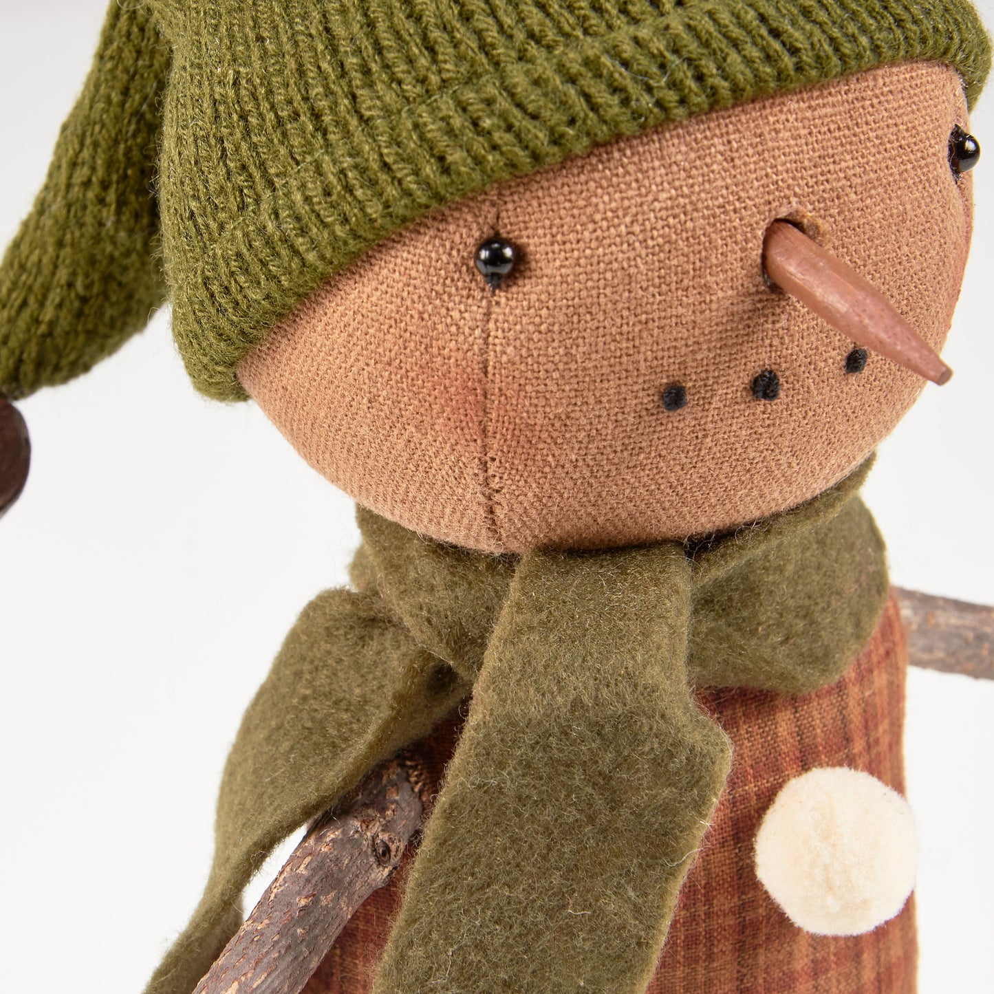 Primitives by Kathy Isabella Snowman Doll