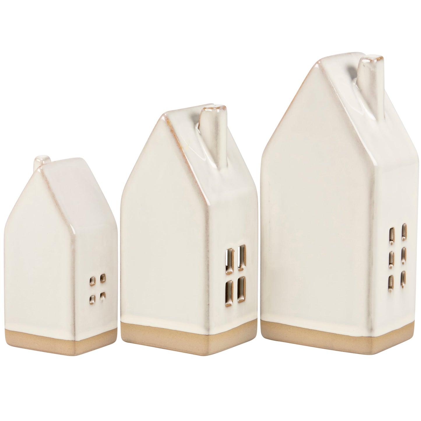 Primitives by Kathy Lighted House Figurine Set
