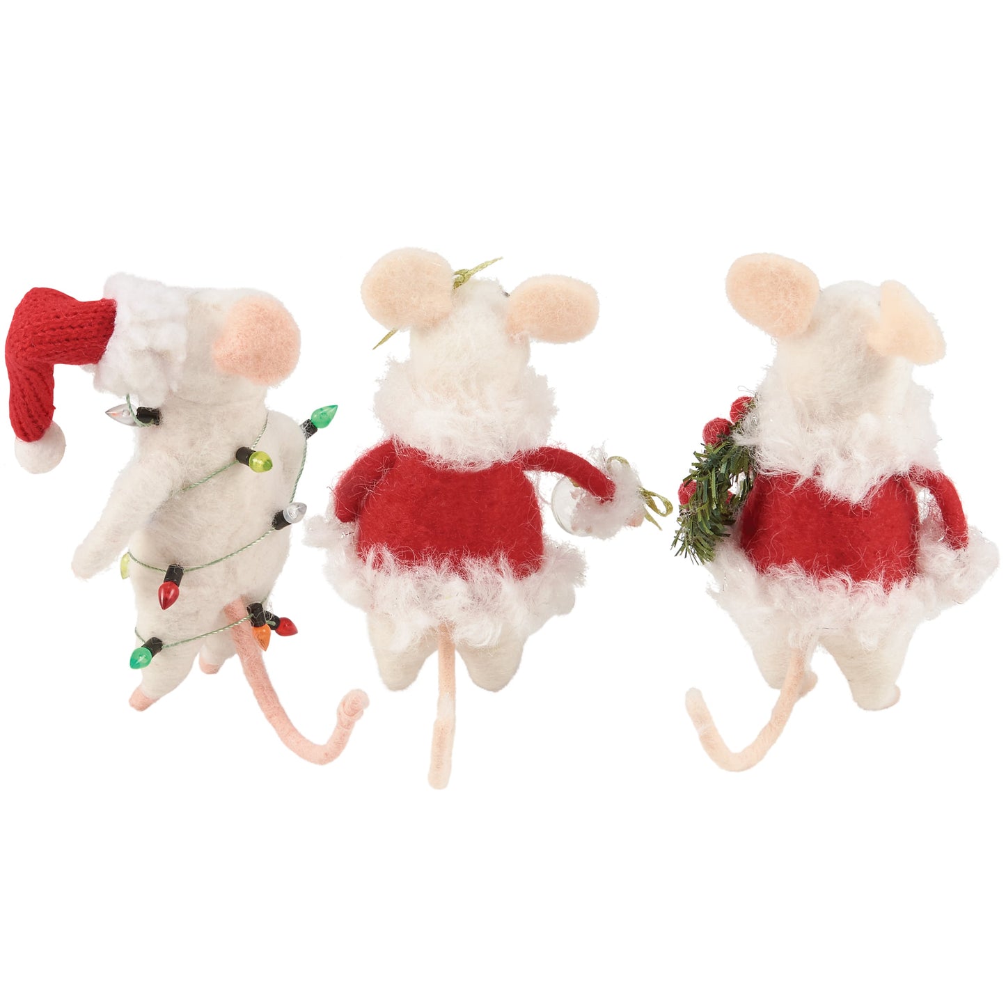 Primitives by Kathy Claus Family Mice Critter Set