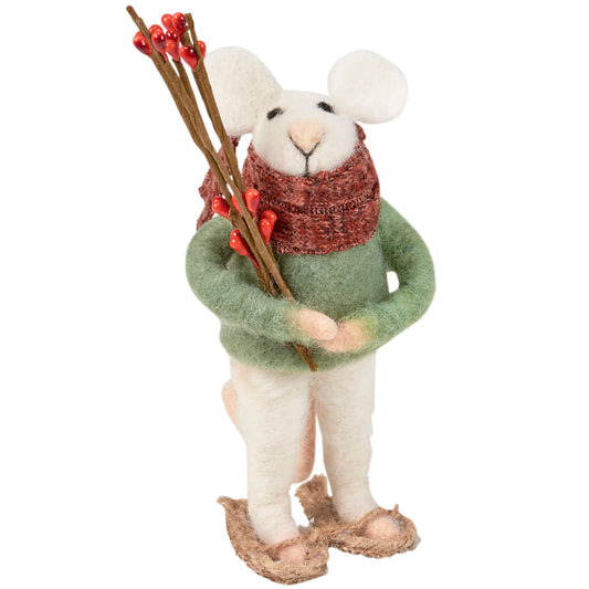 Primitives by Kathy Snowshoe Mouse Critter