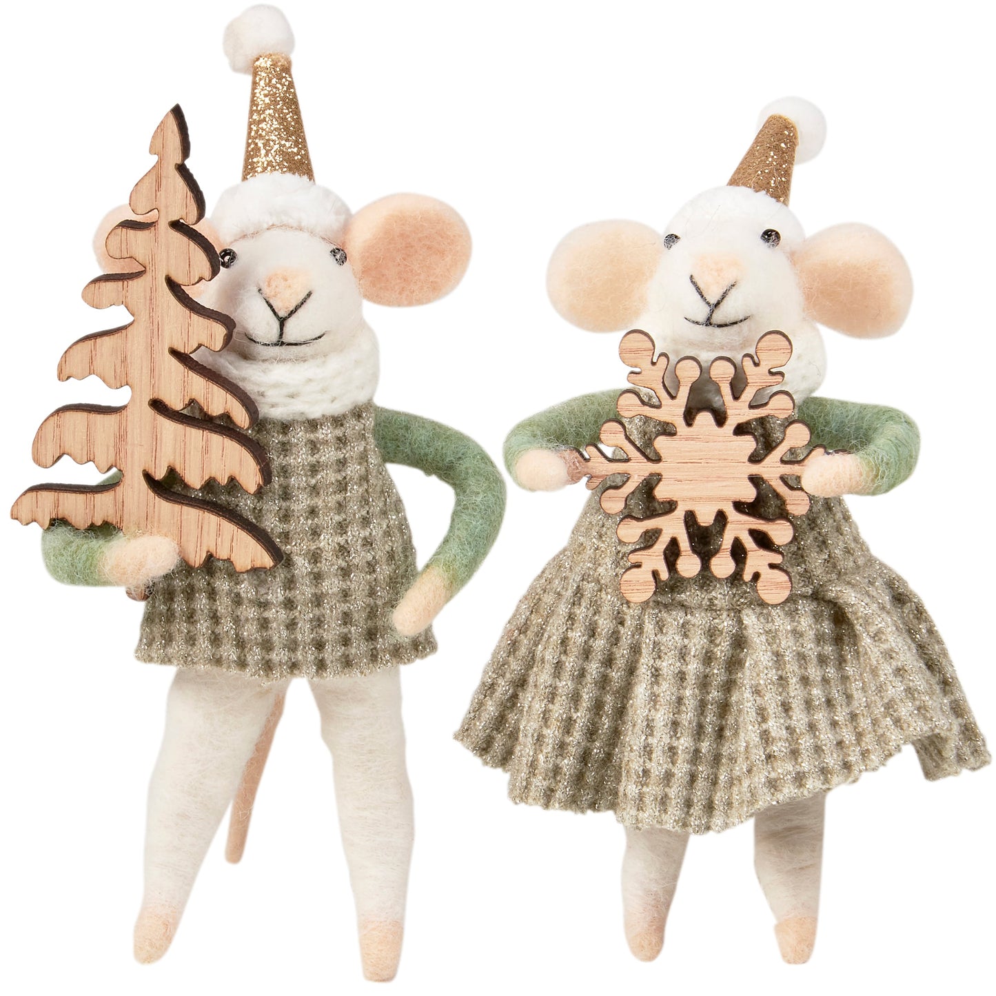 Primitives by Kathy Winter Mice Critter Set
