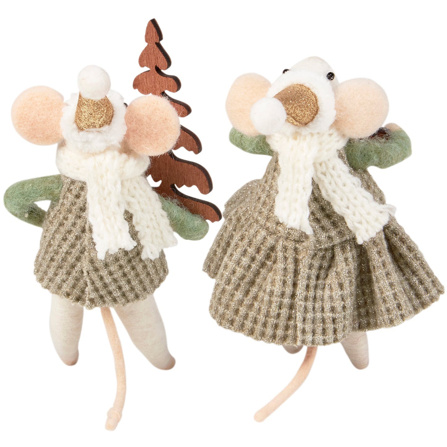 Primitives by Kathy Winter Mice Critter Set