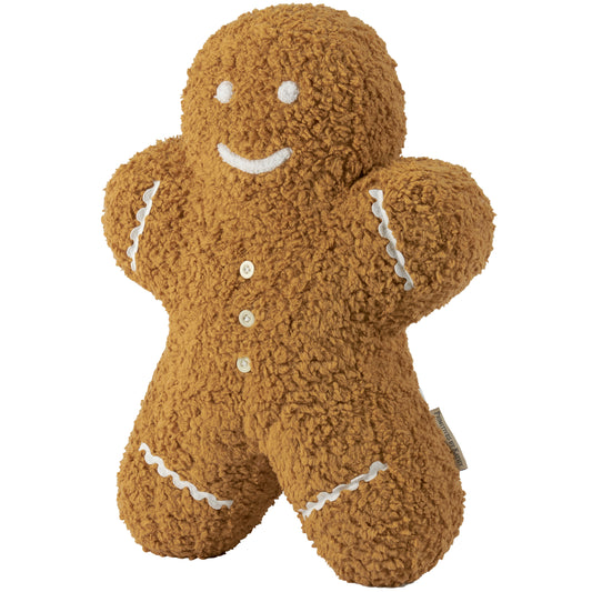 Primitives by Kathy Gingerbread Man Shaped Pillow