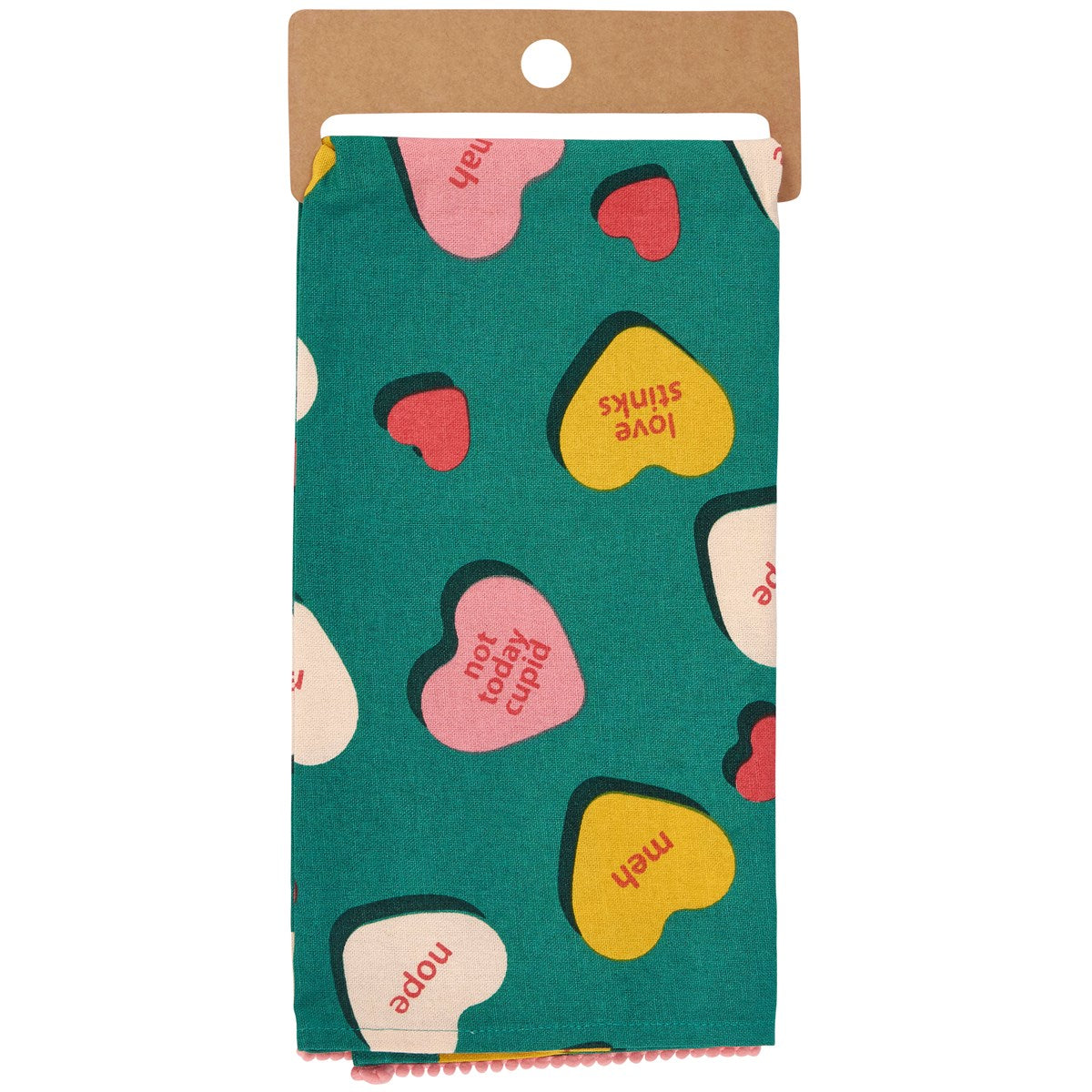 Primitives By Kathy Anti Valentine Kitchen Towel - 20" x 26"