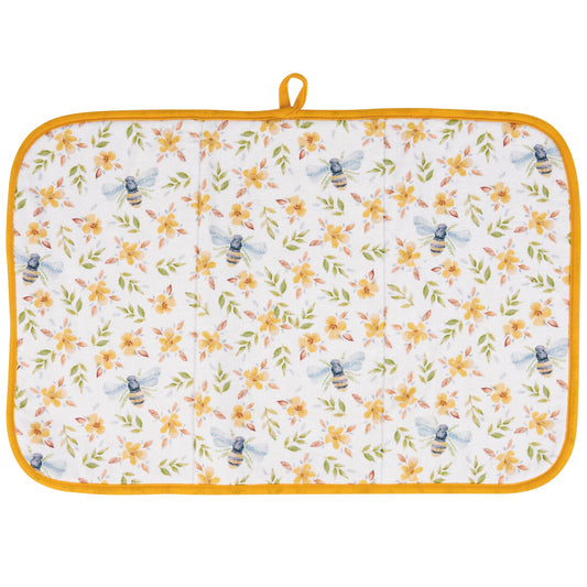 Primitives by Kathy Decorative Kitchen Bee Drying Mat