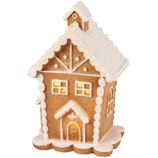 Primitives by Kathy Lighted Iced Gingerbread Figurine