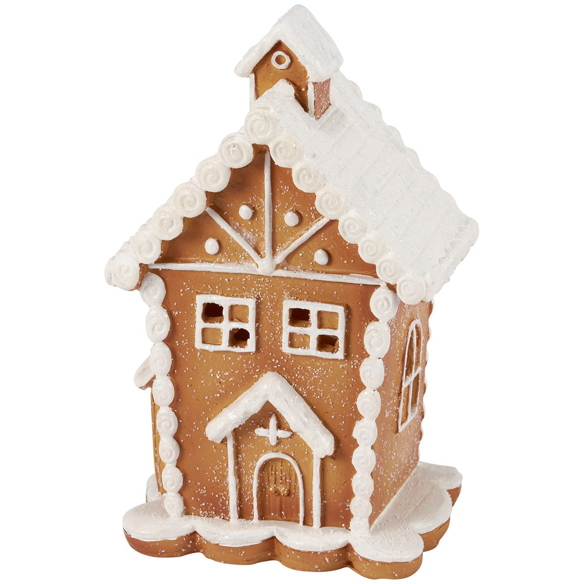 Primitives by Kathy Lighted Iced Gingerbread Figurine