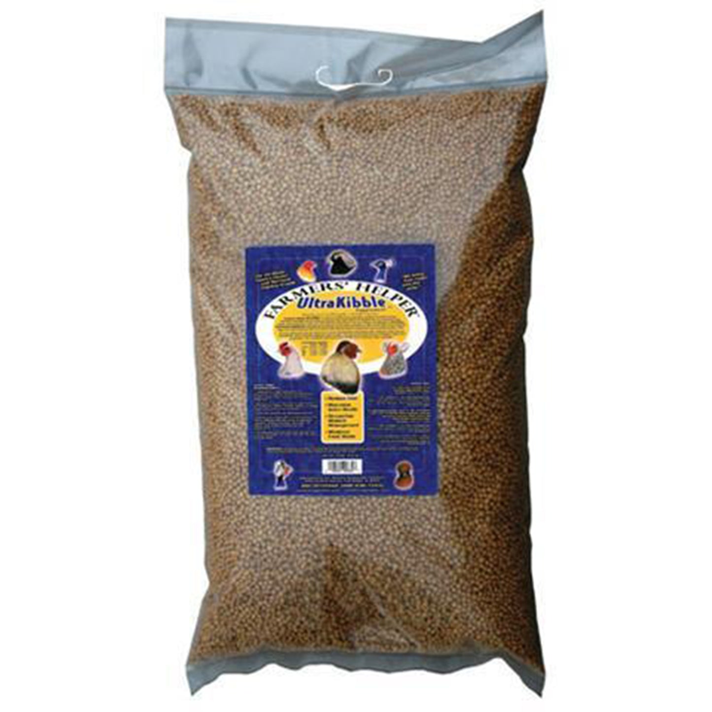 C&S Blue/Yellow Farmers Helper Ultra Kibble - 28 Oz