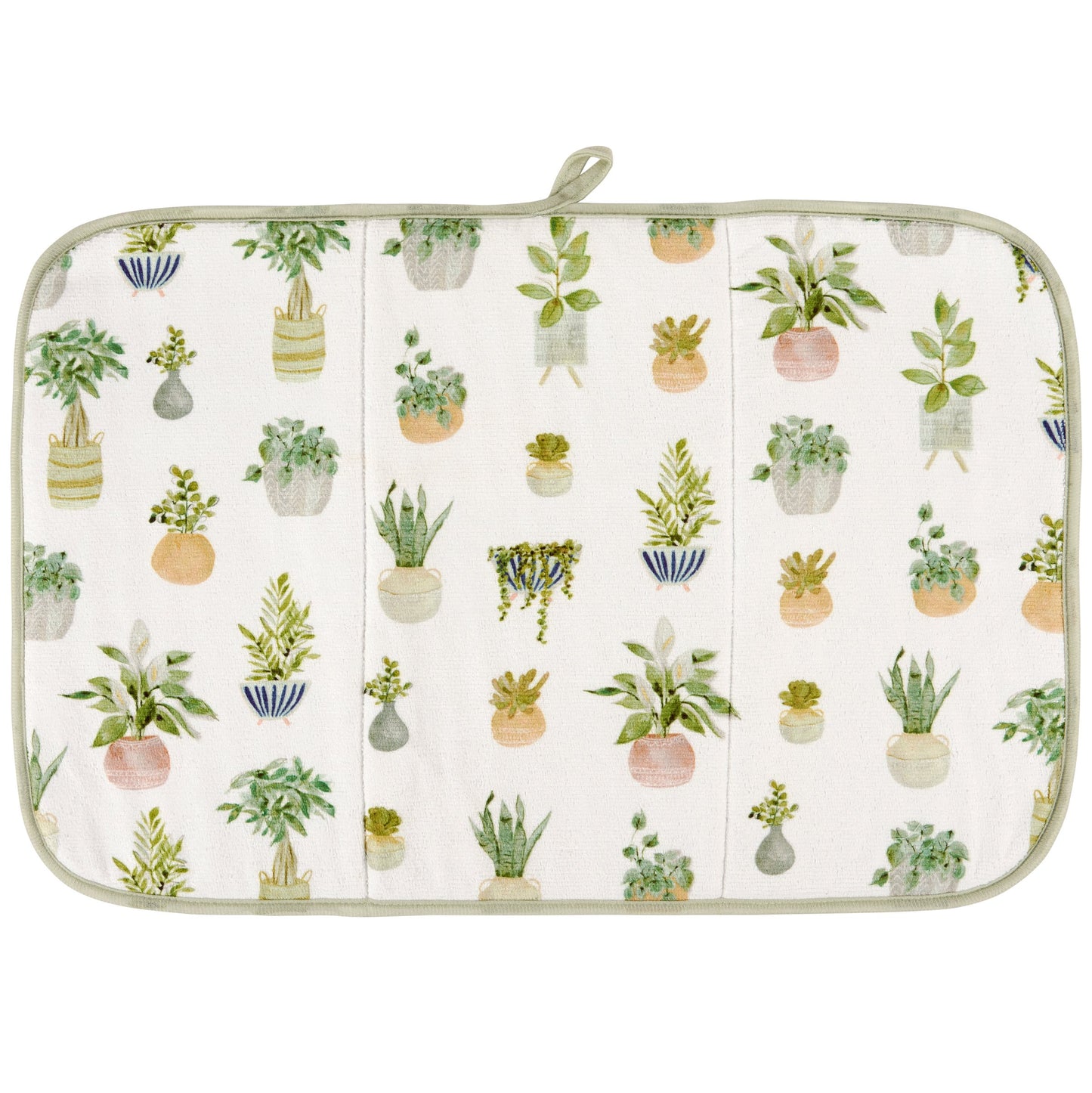 Primitives by Kathy Decorative Kitchen Plants Drying Mat