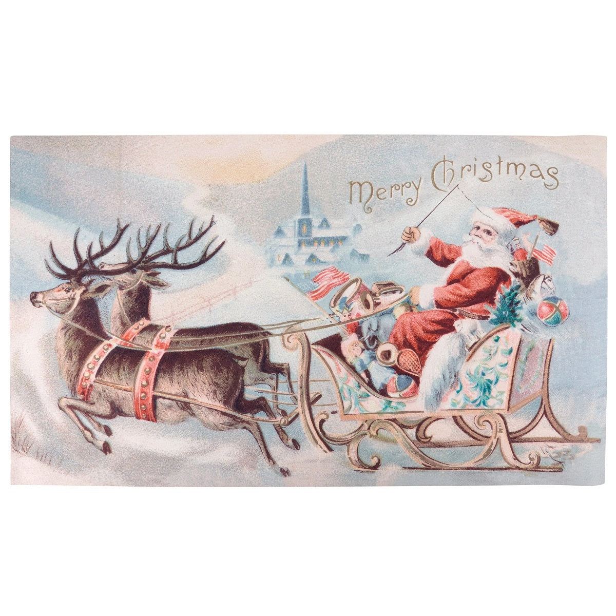 Primitives by Kathy Merry Christmas Rug-Indoor/Outdoor
