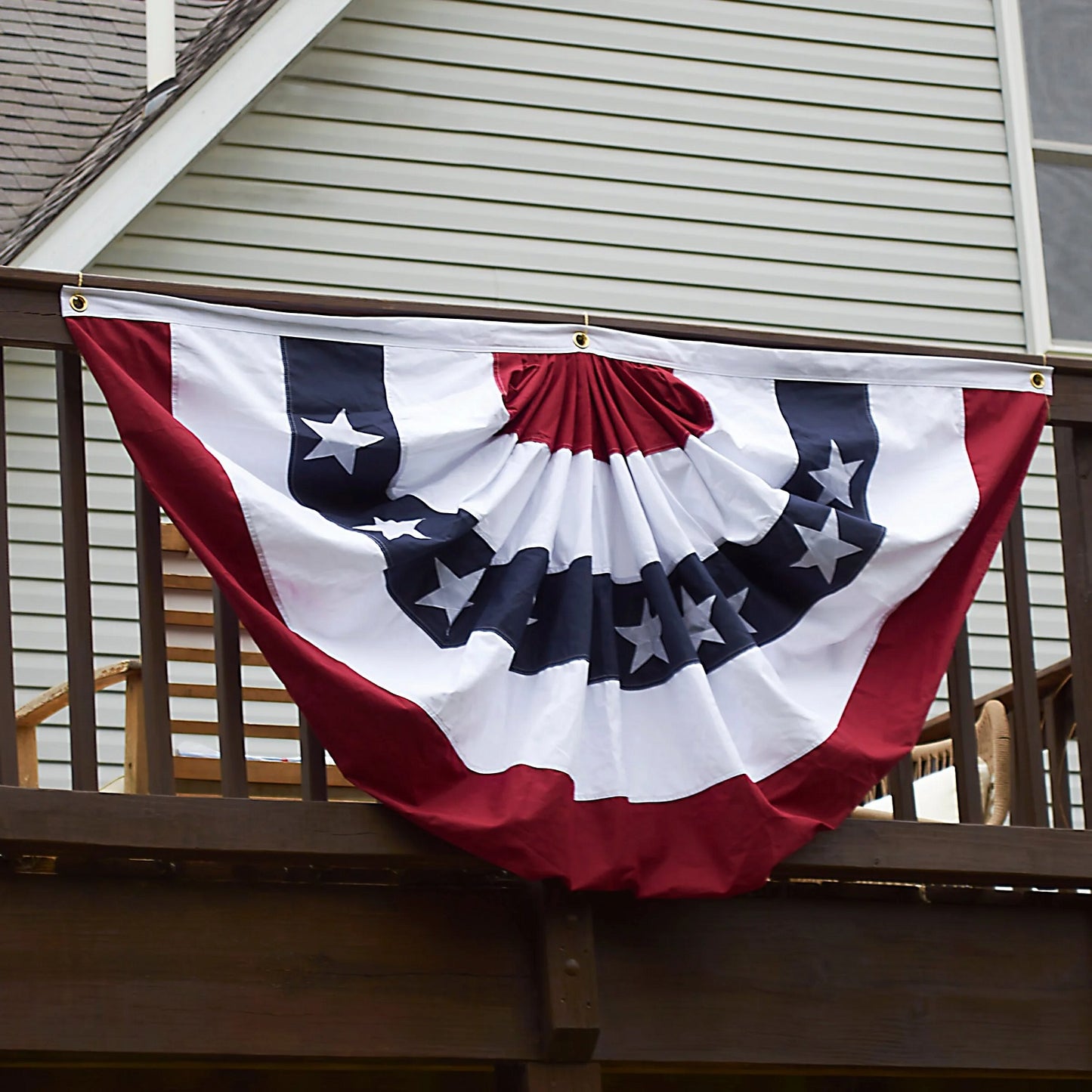 Primitives by Kathy American Flag Bunting - 72"L x 36"W