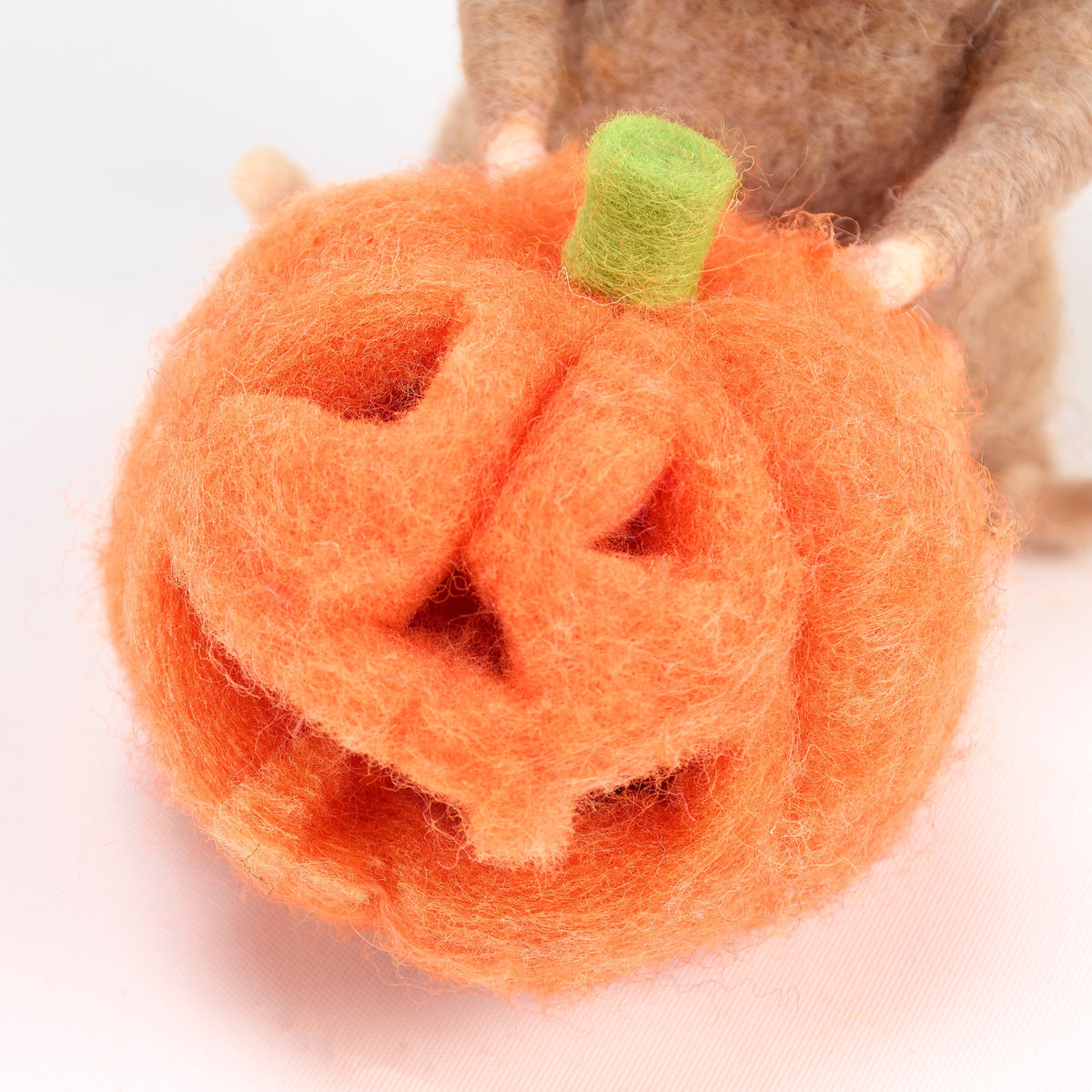 Primitives by Kathy Lighted Pumpkin Mouse Critter