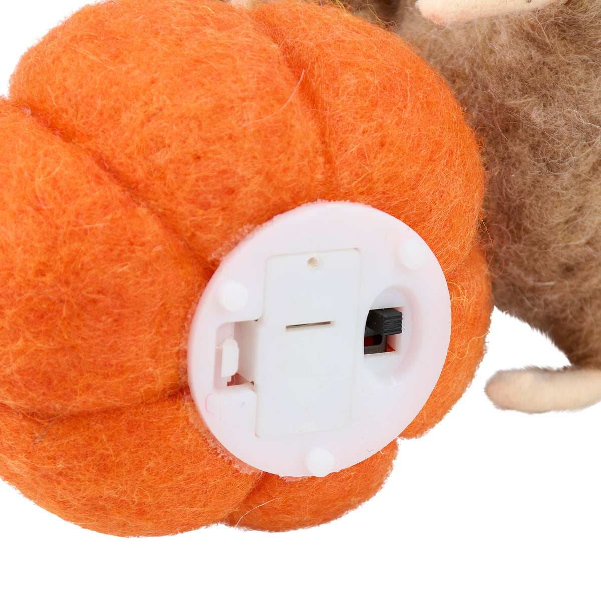 Primitives by Kathy Lighted Pumpkin Mouse Critter