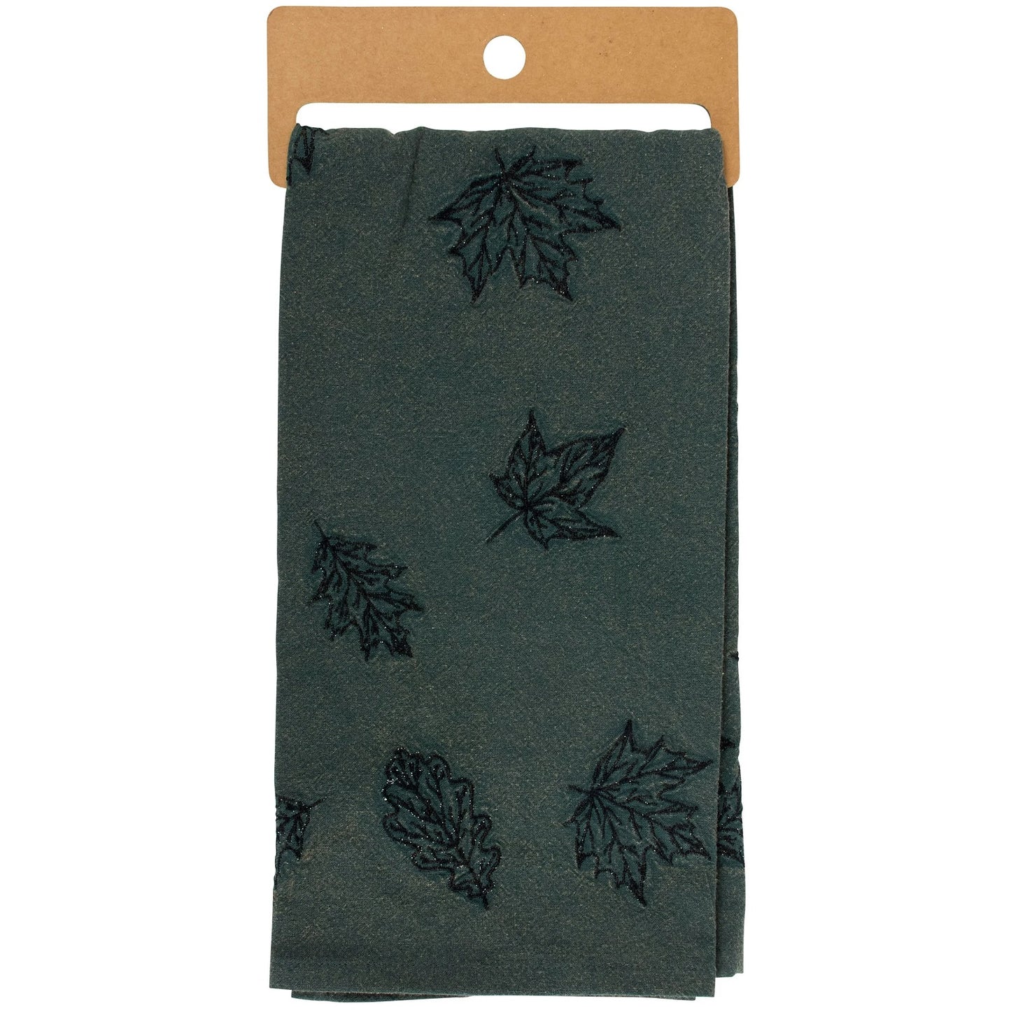 Primitives By Kathy Emerald Leaf Kitchen Towel - 20" x 26"