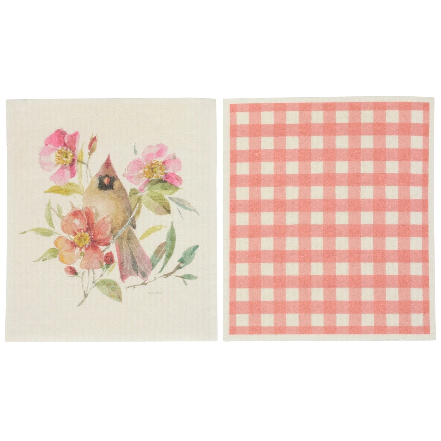Primitives by Kathy Everyday Cardinal Swedish Cloth Set