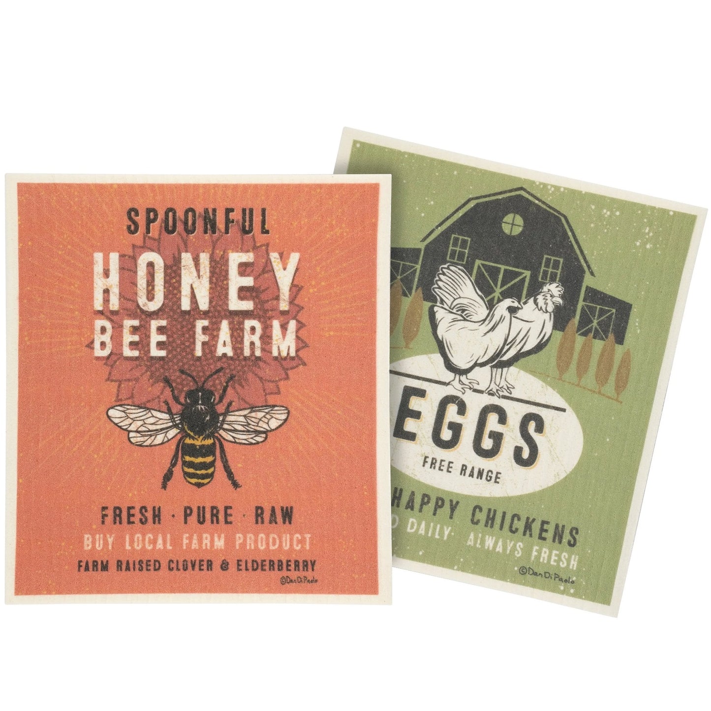 Primitives by Kathy Honey Bee Farm Swedish Cloth Set