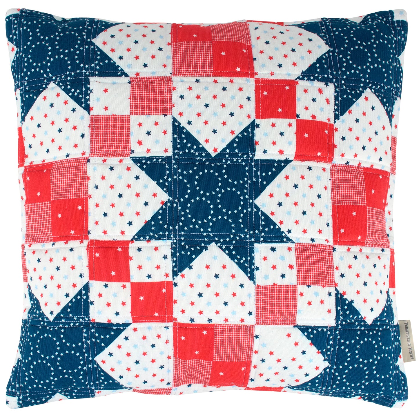 Primitives by Kathy Folk Americana Pillow - 18" x 18"