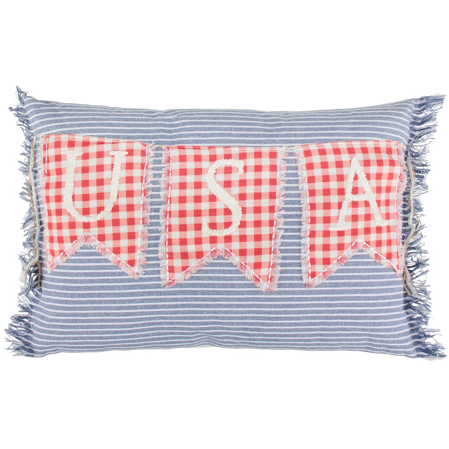 Primitives by Kathy Folk USA Pillow  - 20" x 14"