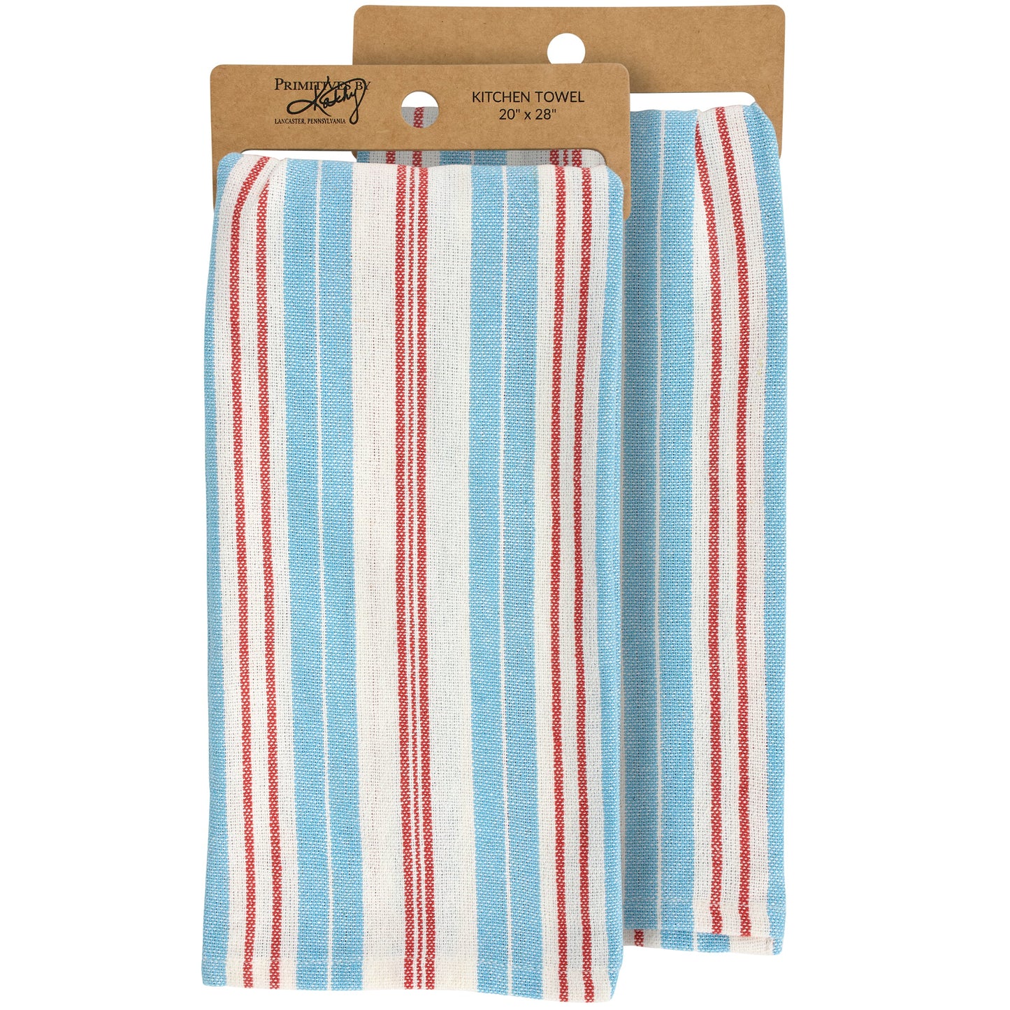 Primitives By Kathy Americana Stripe Kitchen Towel - 20" x 28"