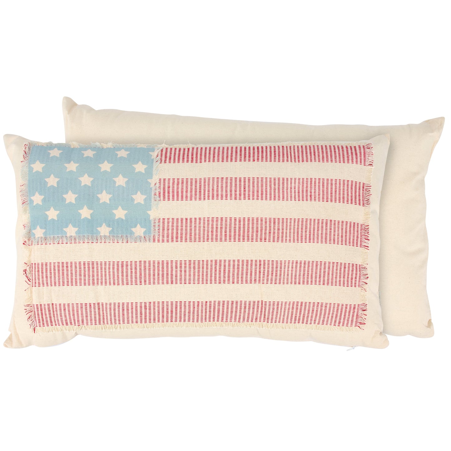Primitives by Kathy Vintage Americana Flag Pillow - 24" x 14"