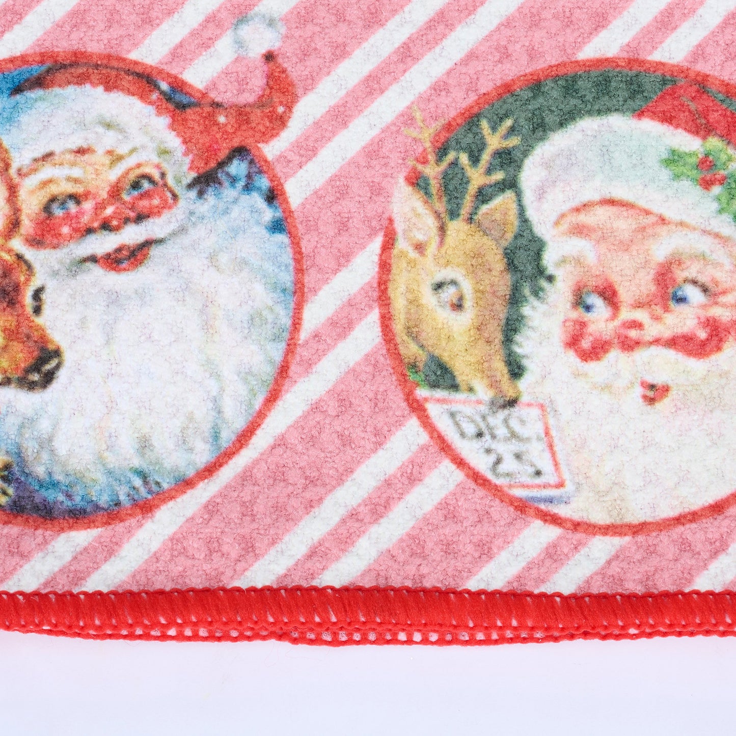 Primitives by Kathy Santa Faces Kitchen Towel - 18" x 26"