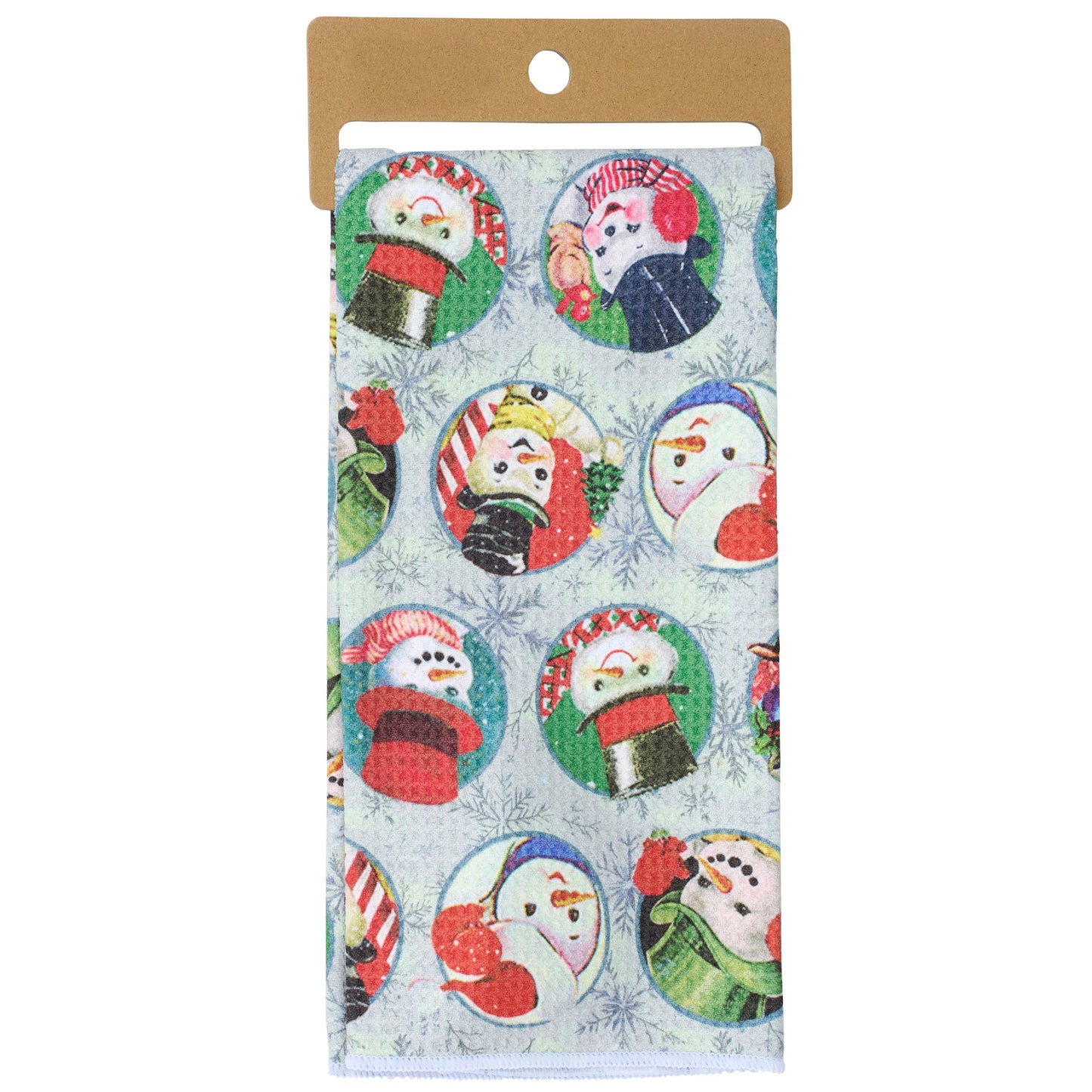 Primitives by Kathy Retro Snowman Kitchen Towel - 18" x 26"