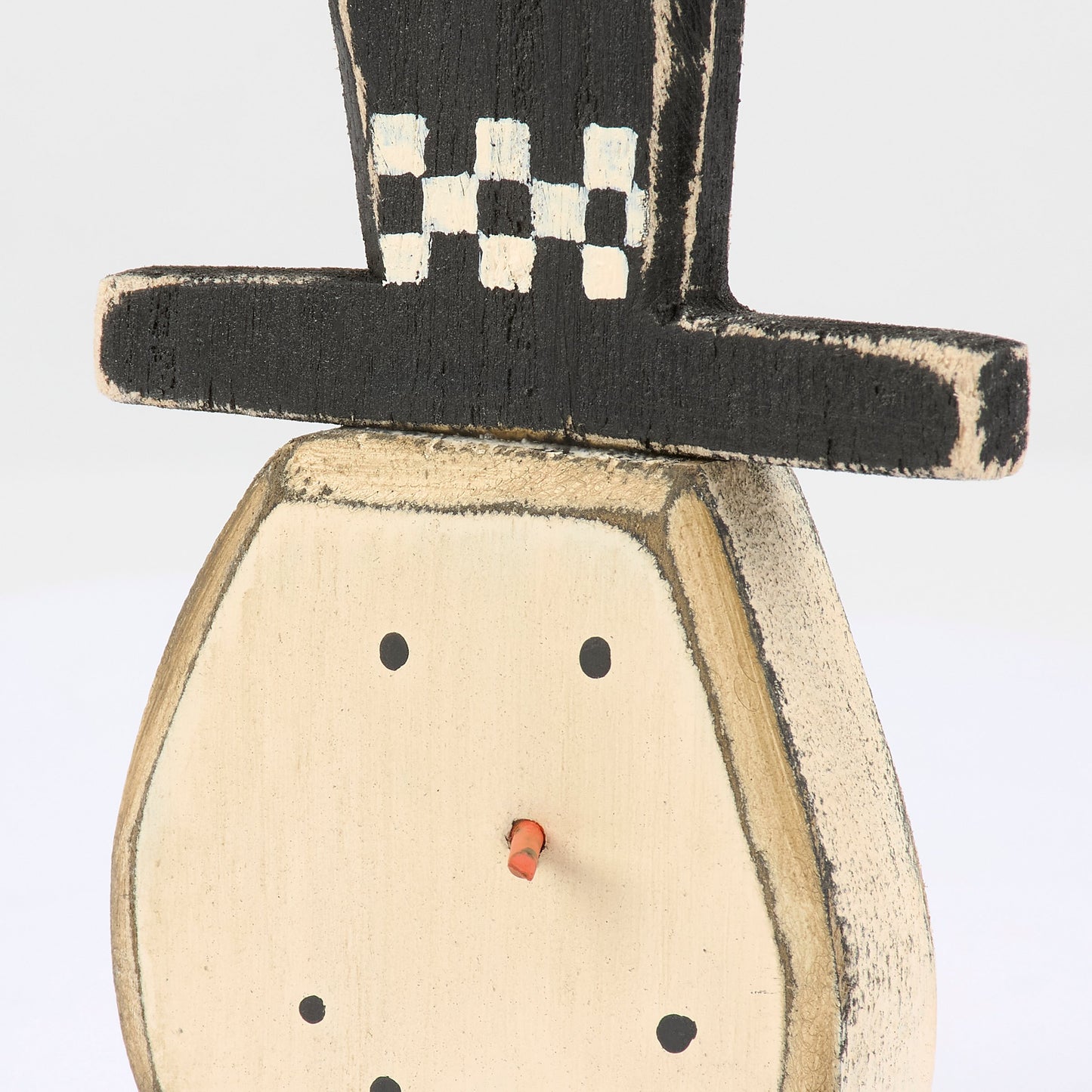 Primitives by Kathy Snowmen Faces Chunky Sitter Set