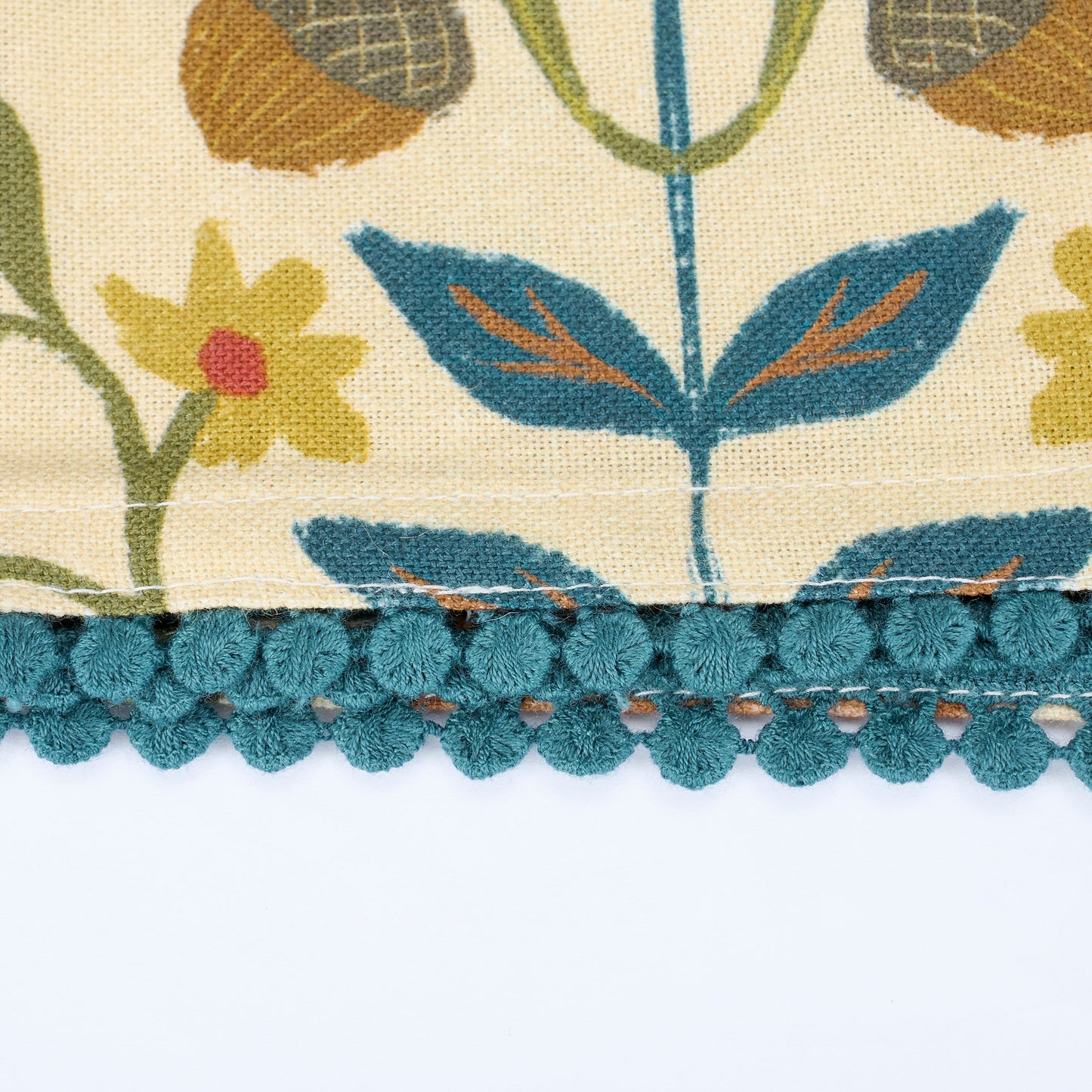 Primitives by Kathy Fall Folk Floral Kitchen Towel - 20" x 26"