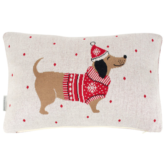 Primitives by Kathy Winter Dachshund Pillow - Size 20" x 12"