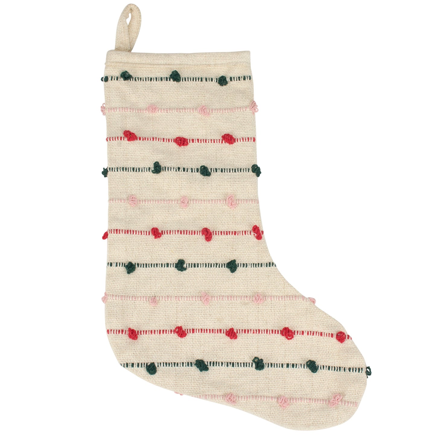 Primitives by Kathy Pom Pom Stocking - 5" x 15"