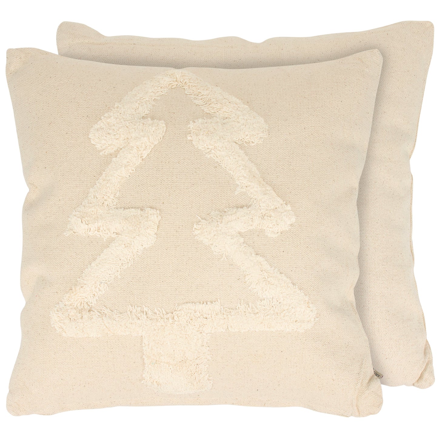 Primitives by Kathy Tufted Christmas Tree Pillow - Size 16" x 16"