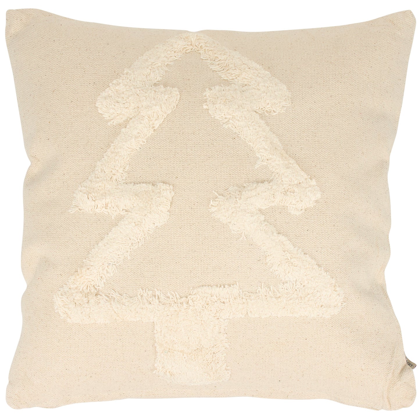 Primitives by Kathy Tufted Christmas Tree Pillow - Size 16" x 16"