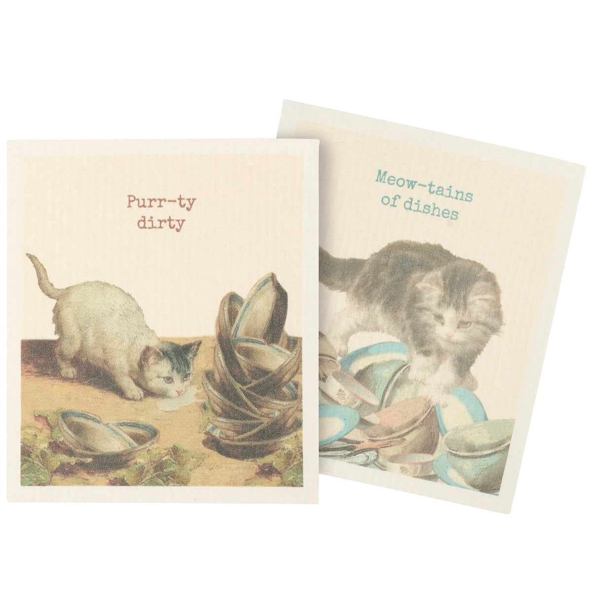 Primitives by Kathy Purrty Dirty Swedish Dishcloth Set